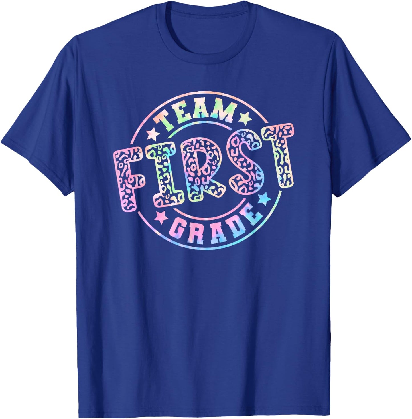 Team First Grade Teacher Student Back to School 1st Grade T-Shirt - T-Shirt | Royal