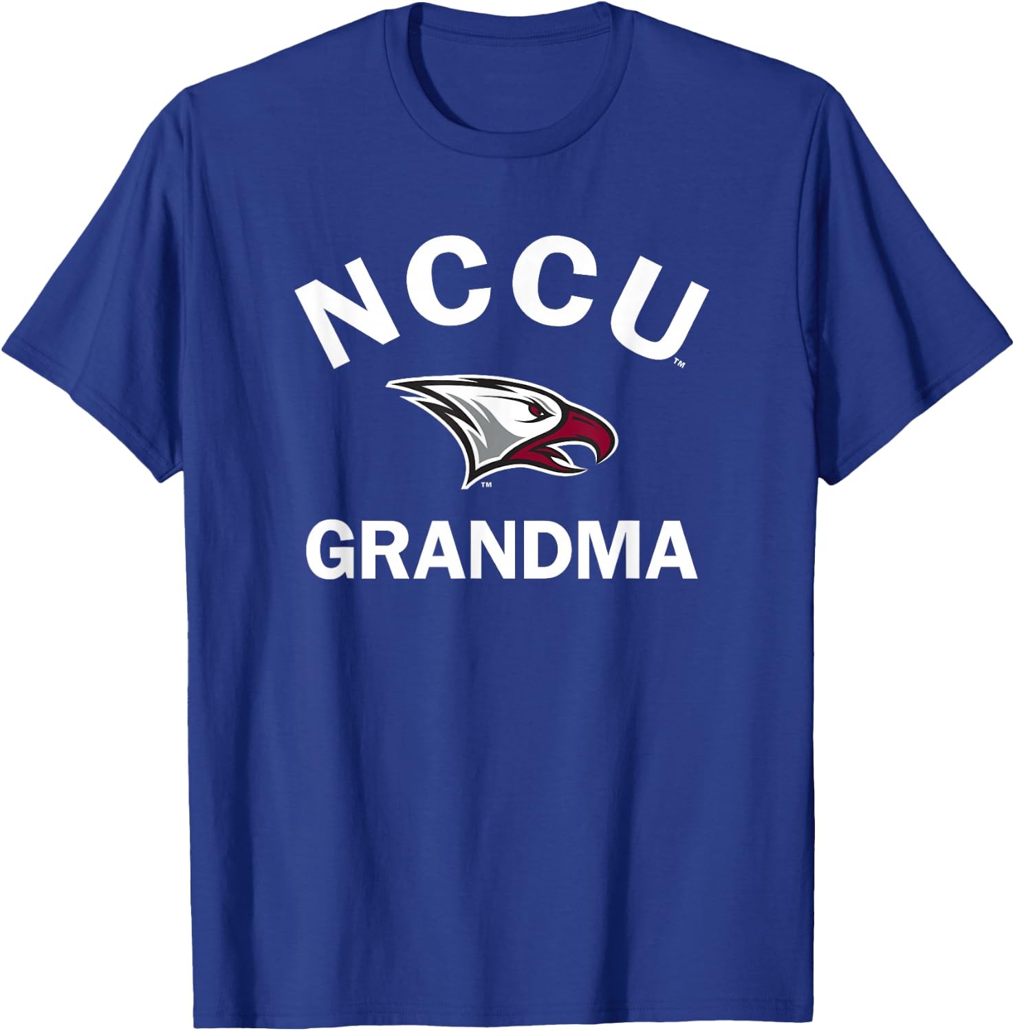 North Carolina Central NCCU Eagle Arched Grandma T-Shirt - T-Shirt | Royal