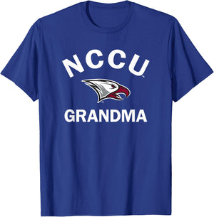 North Carolina Central NCCU Eagle Arched Grandma T-Shirt - T-Shirt | Royal