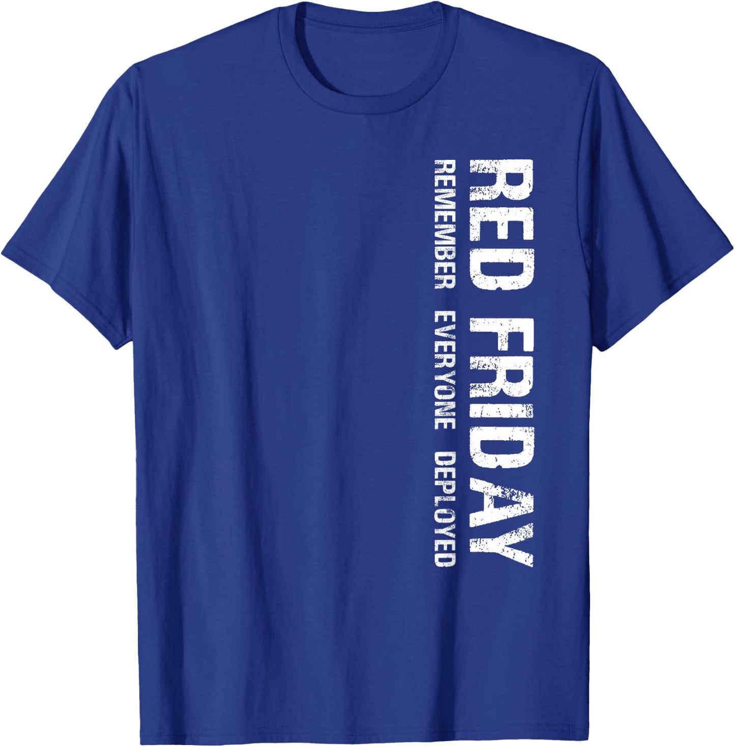 On Fridays We Wear Red Soldiers Veterans Day and Friday RED T-Shirt - T-Shirt | Royal