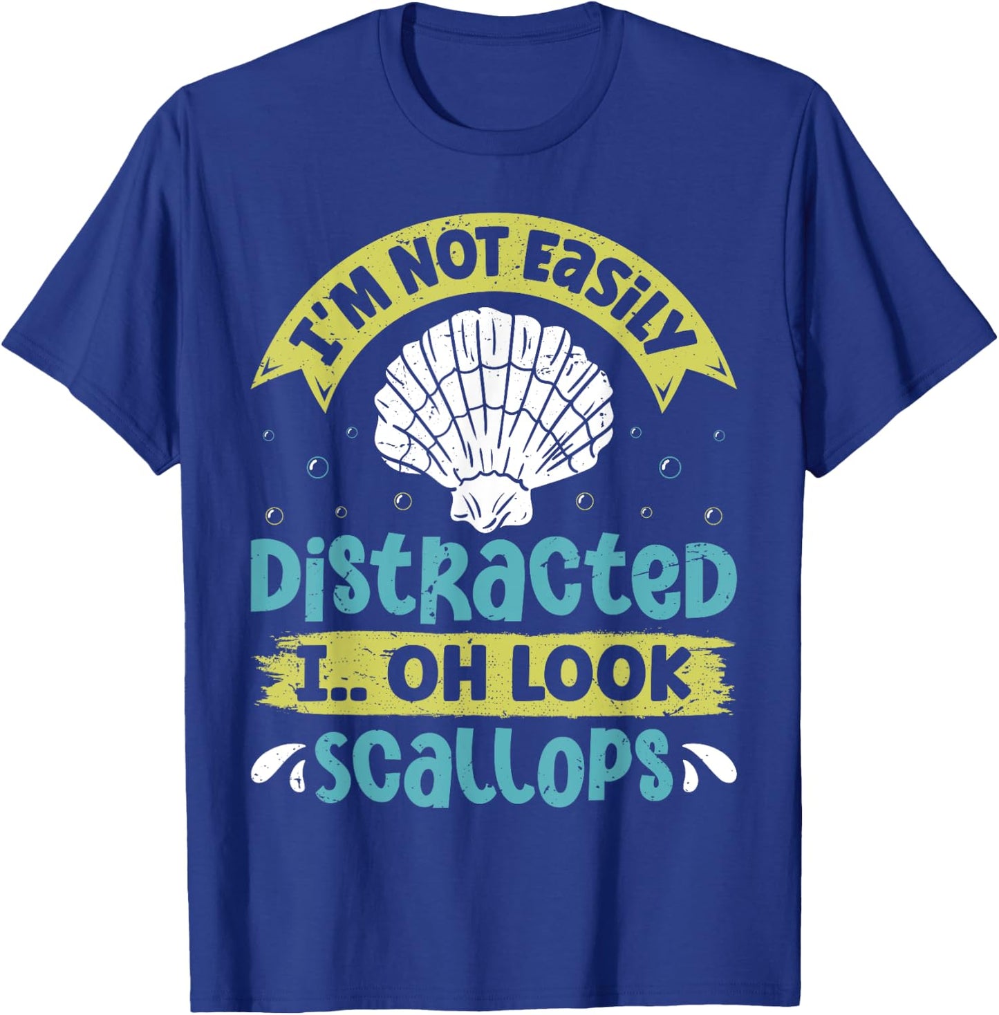 Scallop Hunting for Scalloping T-Shirt - T-Shirt | Royal
