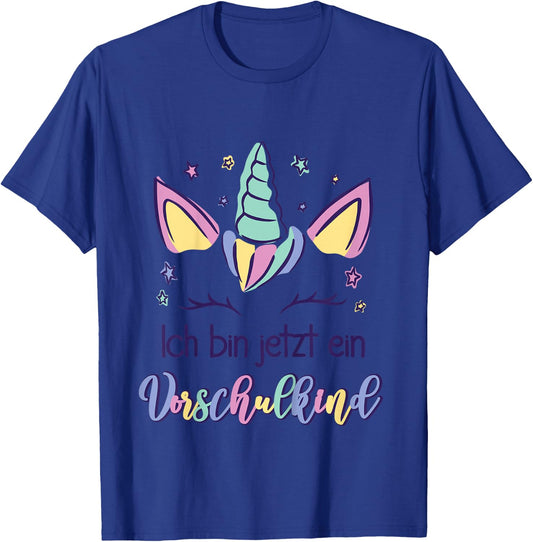 Ich Bin Jetzt EIN Vorschulkind Vorschule 2026 T-Shirt - T-Shirt | Royal