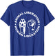 Animal Liberation Human Liberation Animal Rights T-Shirt - T-Shirt | Royal