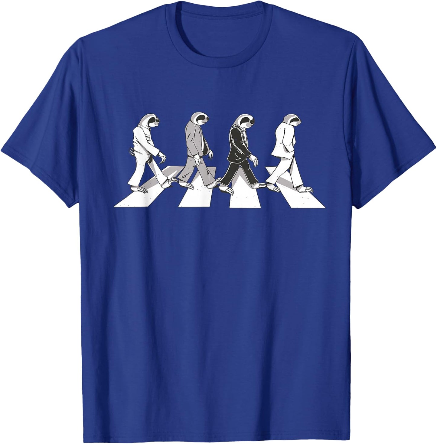 Sloths crosswalk T-Shirt - T-Shirt | Royal