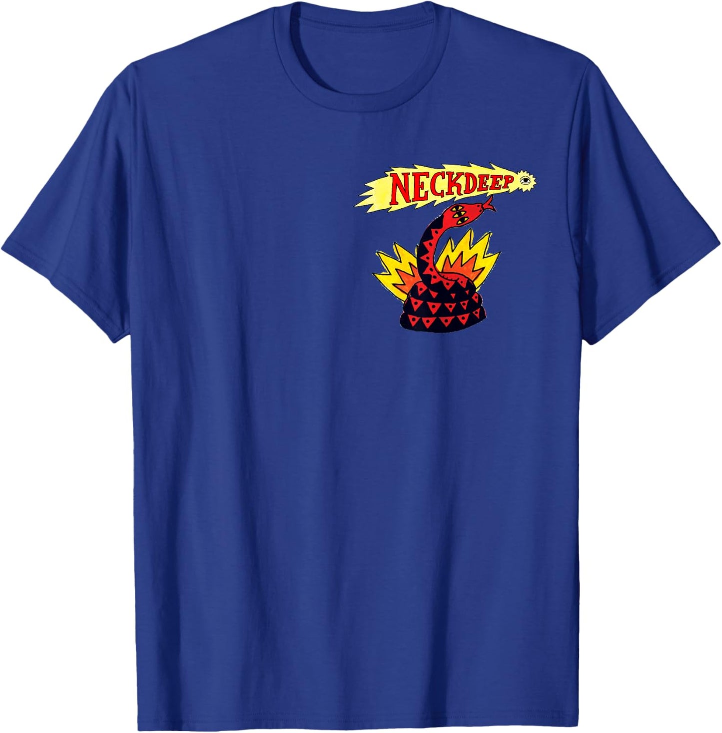 Neck Deep Shooting Eye T-Shirt - T-Shirt | Royal
