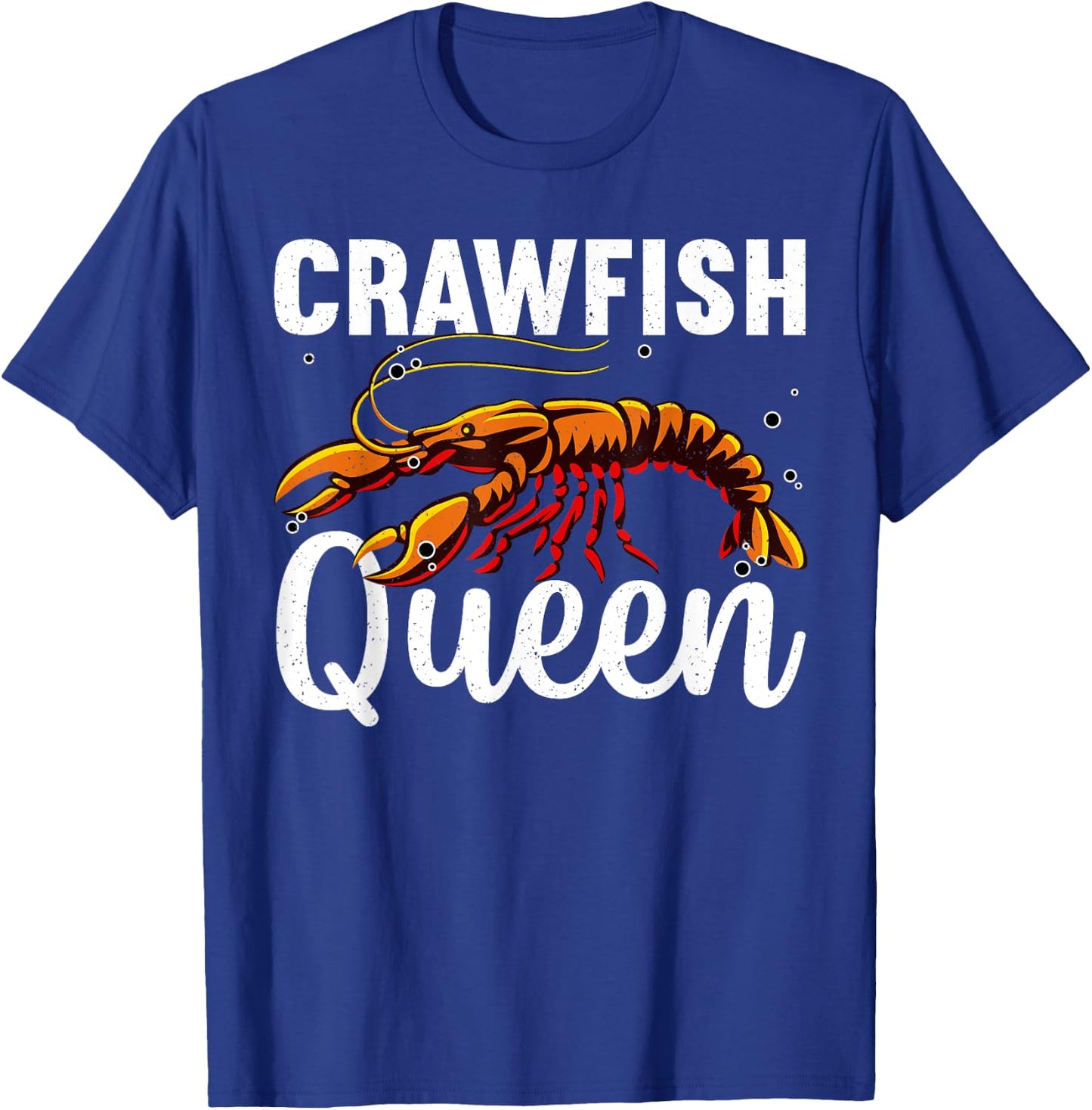 Cool Crawfish Queen Girls Boil Lobster Chef T-Shirt - T-Shirt | Royal