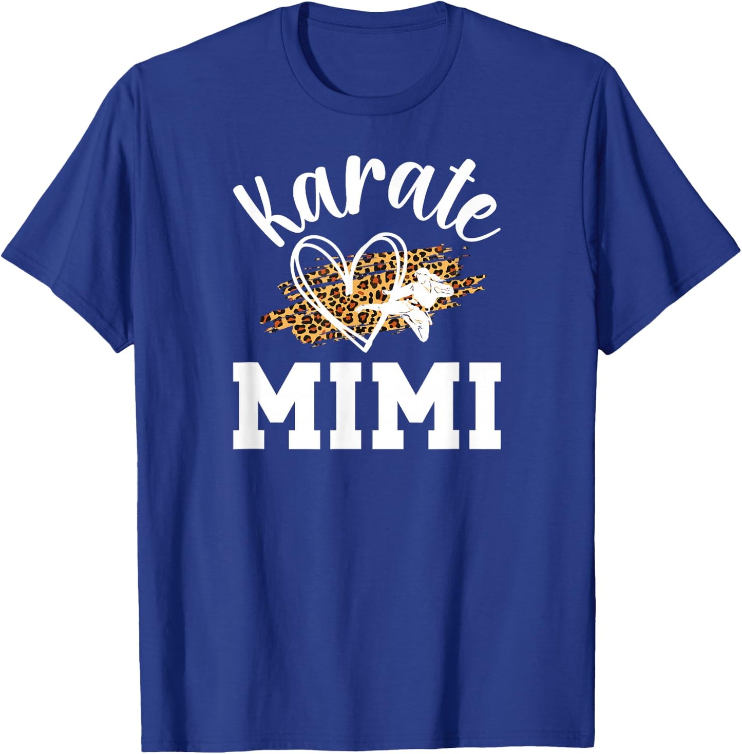 Karate Mimi Leopard Karate Mimi Grandma T-Shirt - T-Shirt | Royal