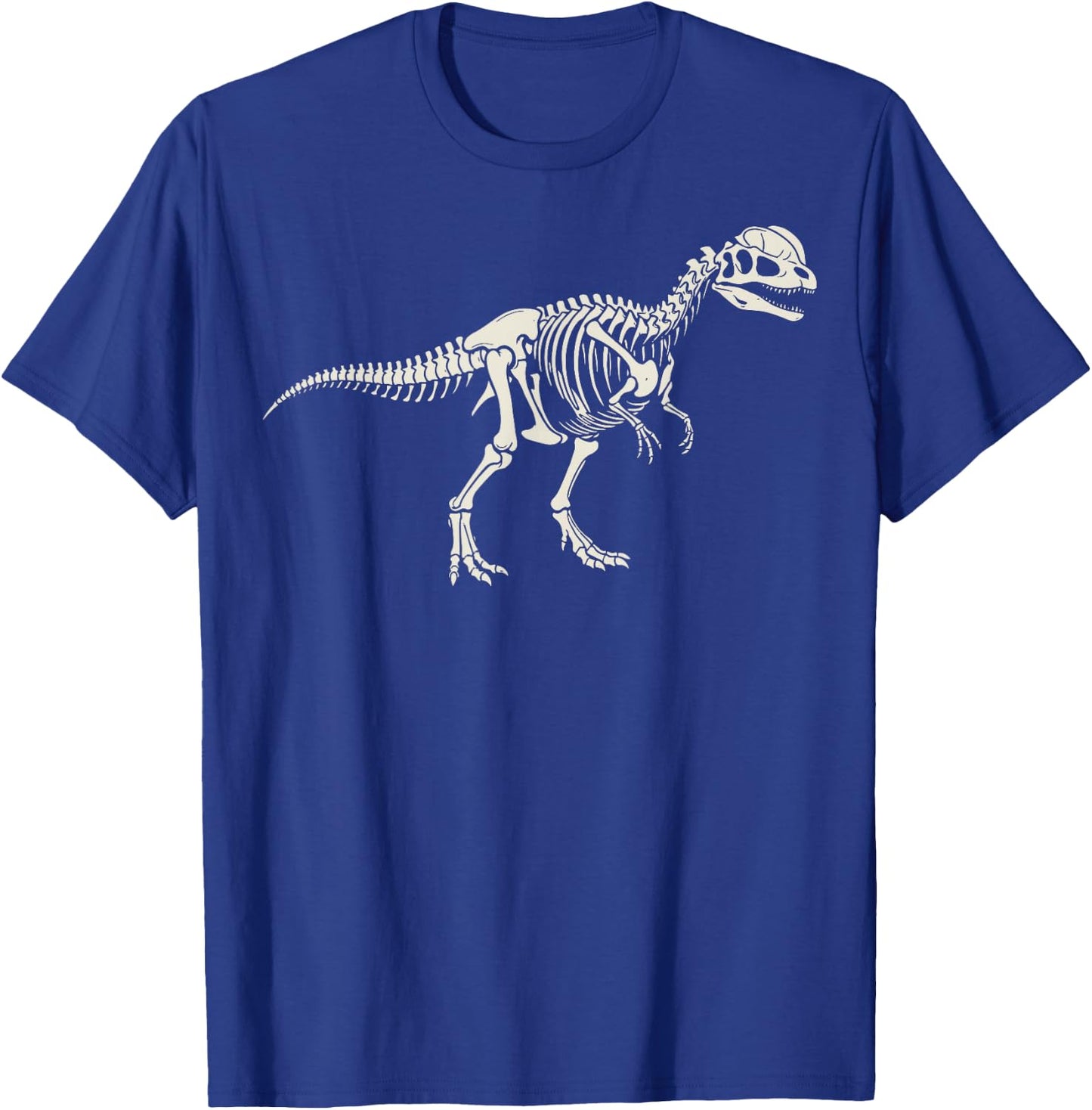 Dilophosaurus Skeleton Museum T-Shirt - T-Shirt | Royal