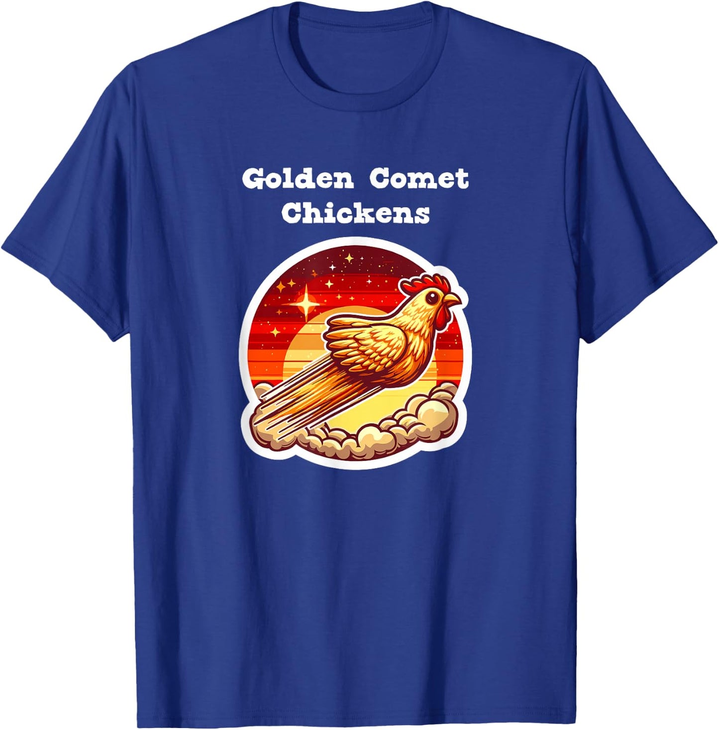 Golden Comet Chicken T-Shirt - T-Shirt | Royal