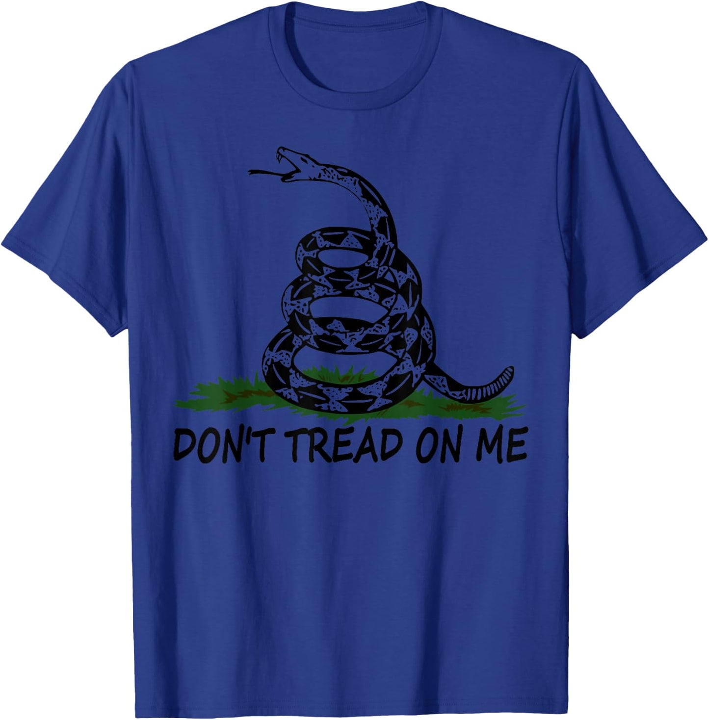 Don't Tread On Me Men Women And Kids Styles T-Shirt - T-Shirt | Royal