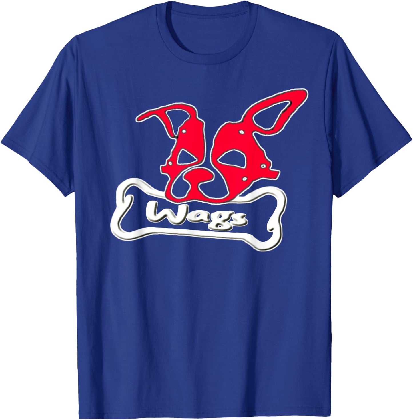 Red Human Pup Play Mask, Wags BDSM Gear Puppy Fetish Hood T-Shirt - T-Shirt | Royal