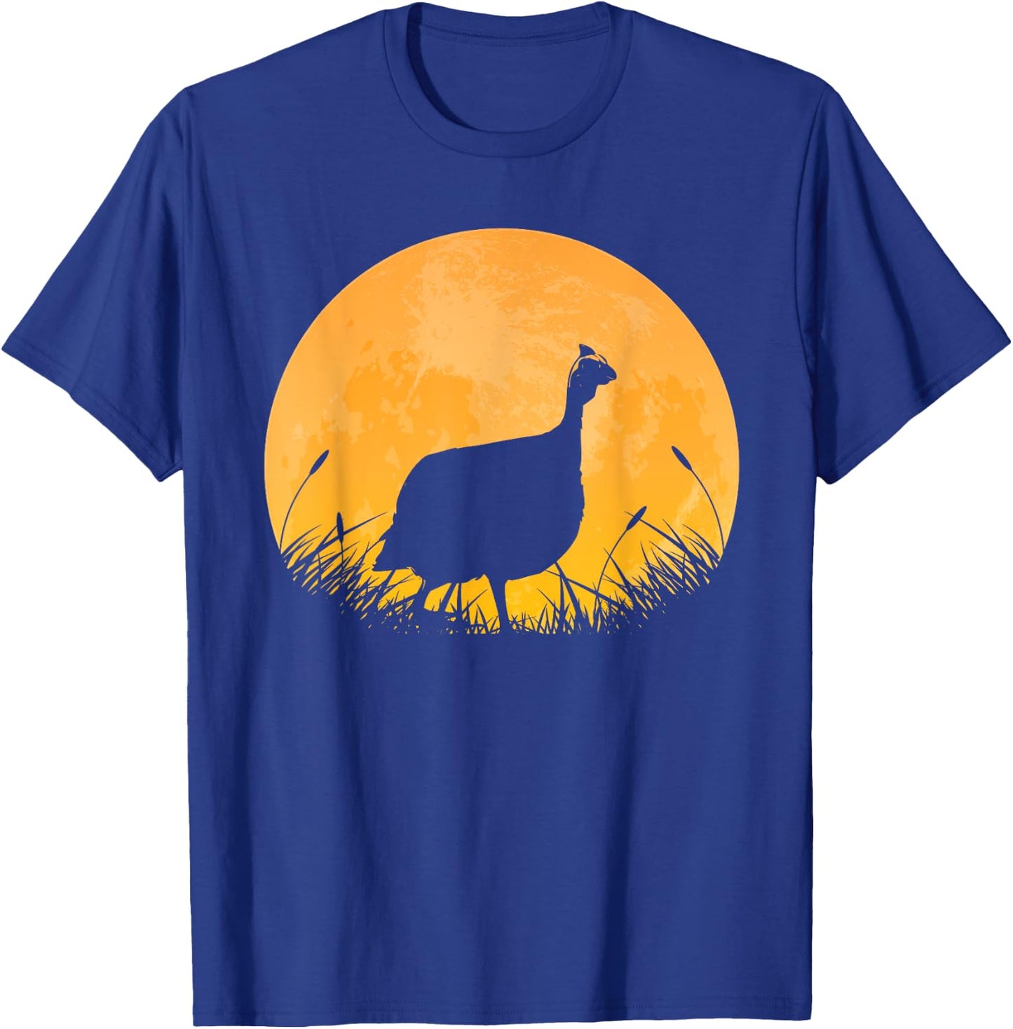Guinea Fowl Easy Halloween Outfit Bird Moon Costume Gift T-Shirt - T-Shirt | Royal