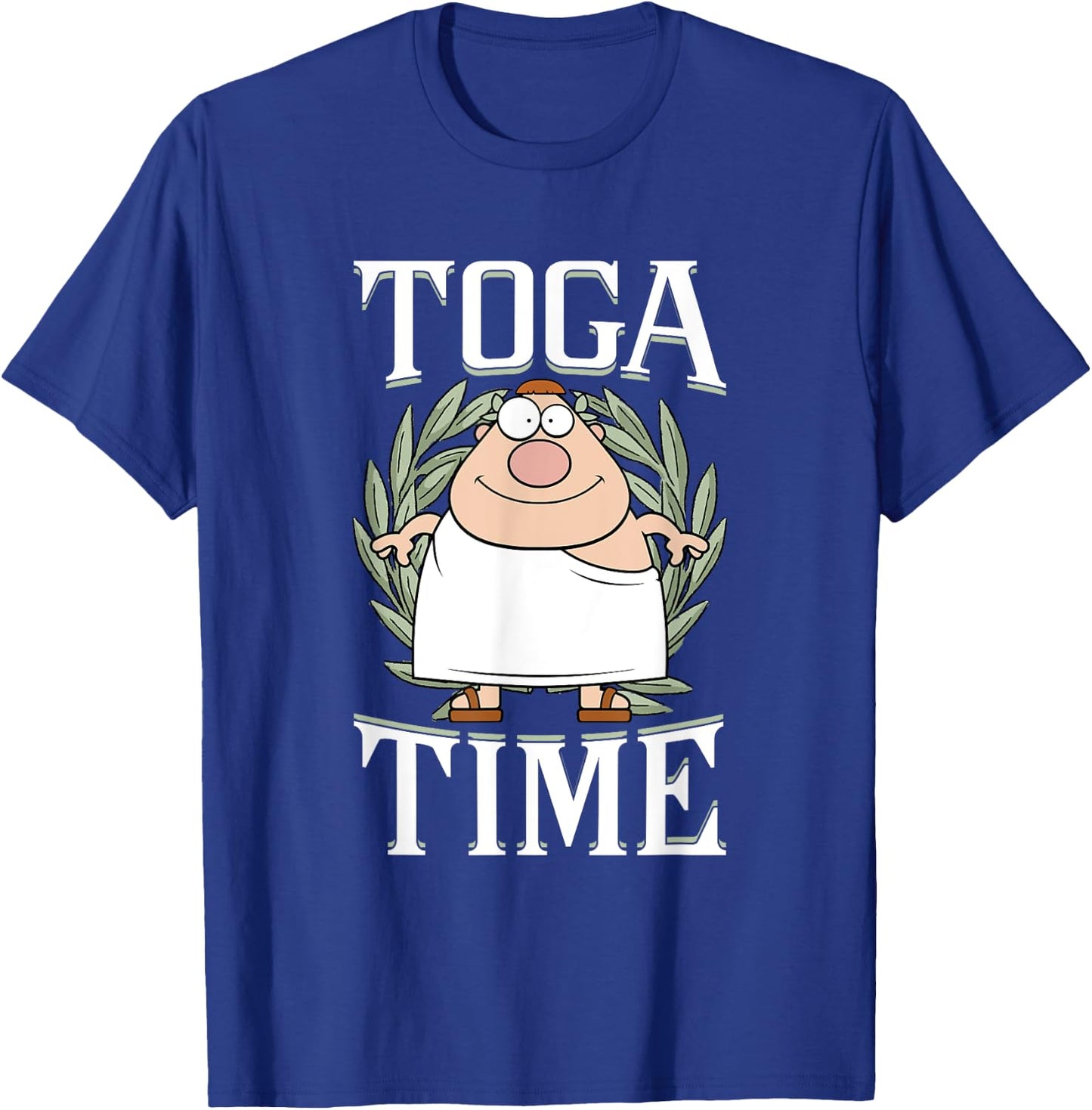 Greek Toga Party College Fraternity Sorority Toga Party T-Shirt - T-Shirt | Royal