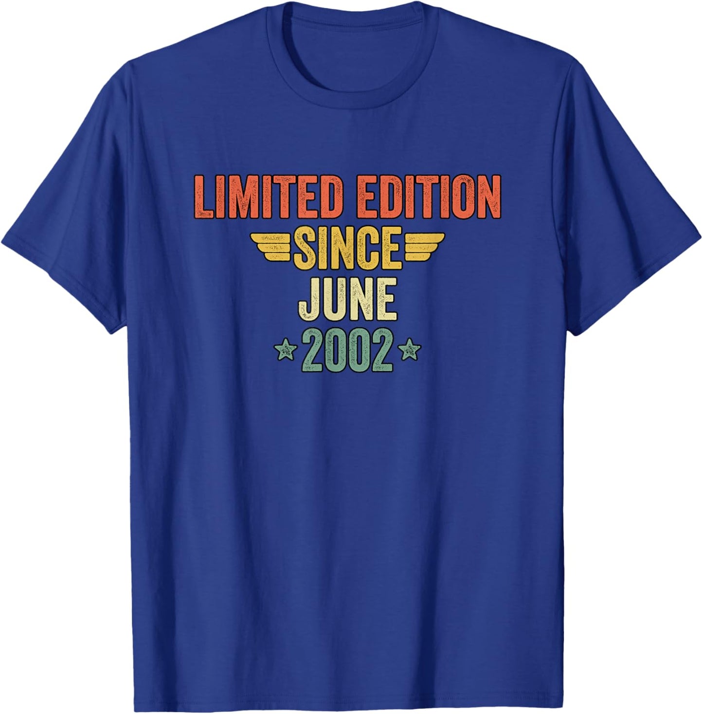Limited Edition Since June 2002 T-Shirt - T-Shirt | Royal