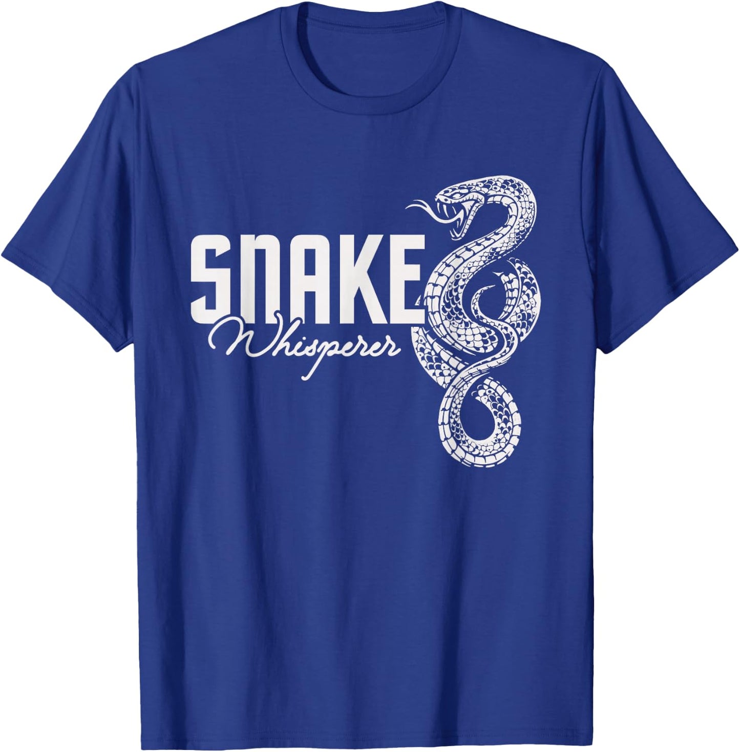 Snake Whisperer - Snakes Jungle Zookeeper Zoo Reptile Lover T-Shirt - T-Shirt | Royal
