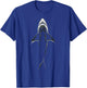 Shark Animal Motif Art Shark , black T-Shirt - T-Shirt | Royal