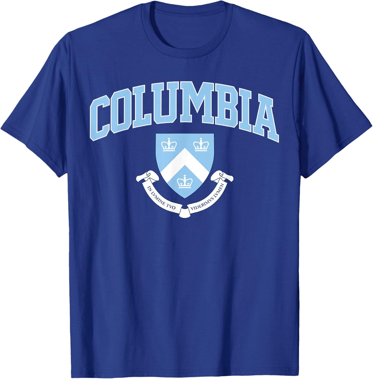 Columbia Classic Arch Over Crest Navy | Columbia , Blue, S T-Shirt - T-Shirt | Royal
