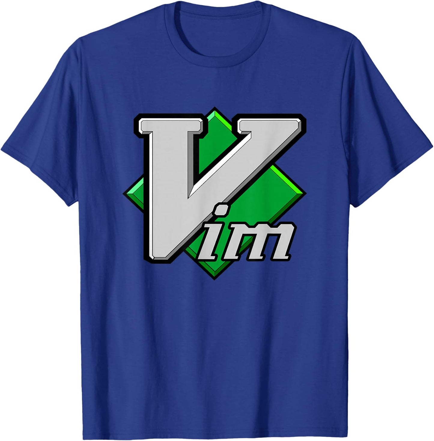 Vim Vi IMproved Script Text Editor T-Shirt - T-Shirt | Royal