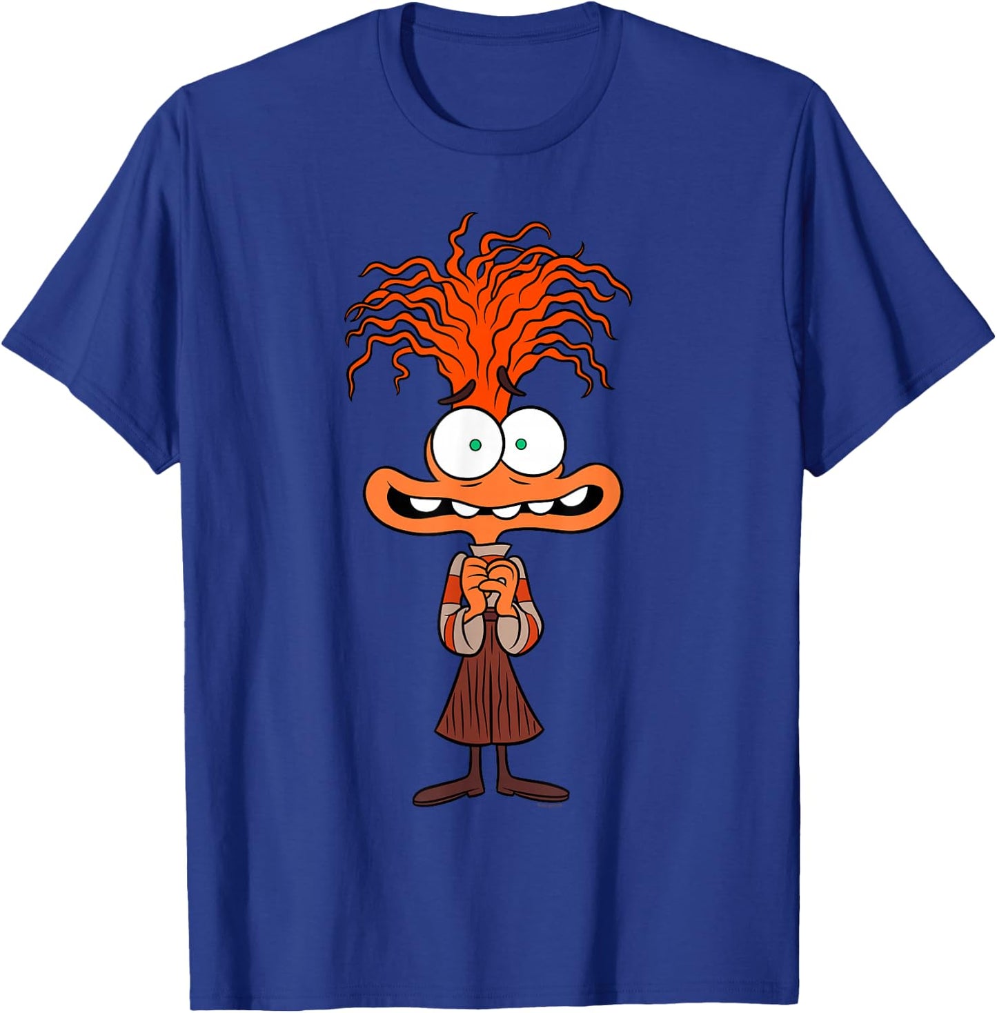 Disney and Pixar's Inside Out 2 Toony Colors Emotion Anxiety T-Shirt - T-Shirt | Royal