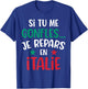 Travel to Italy Gift Italian Humor Man Christmas , Black, S T-Shirt - T-Shirt | Royal