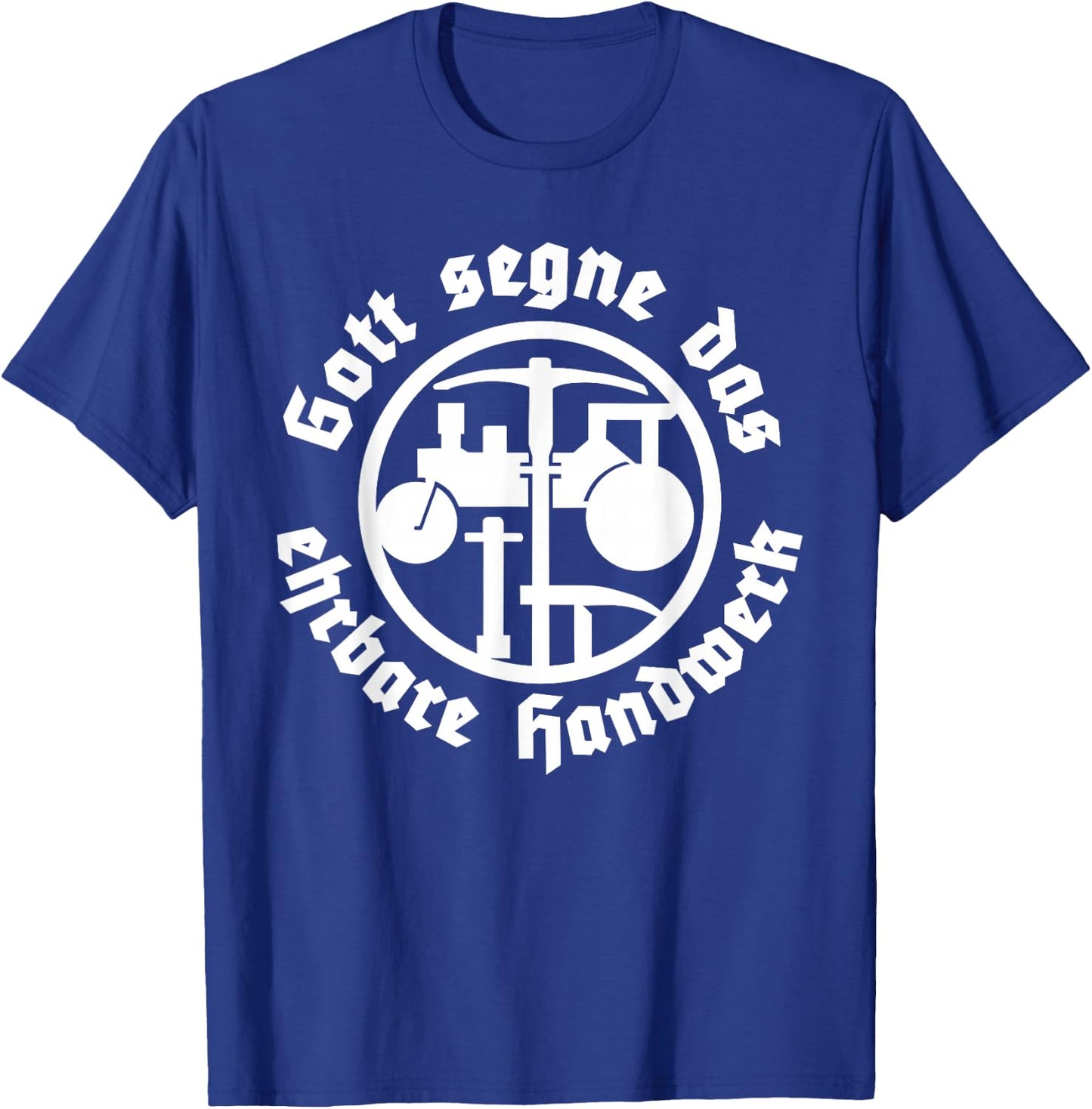 Straßenbauer Straßenbau Zunftzeichen Geschenk T-Shirt - T-Shirt | Royal