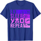 Eat Sleep Yaoi Repeat Fujoshi Anime Boy Gay Manga T-Shirt - T-Shirt | Royal