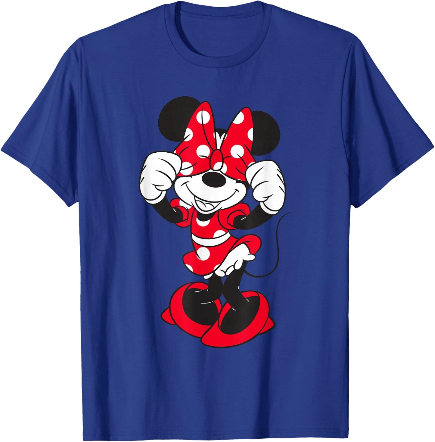 Minnie Mouse Bow Over Eyes , gray T-Shirt - T-Shirt | Royal