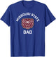 Missouri State University MSU Bears Arched Dad T-Shirt - T-Shirt | Royal