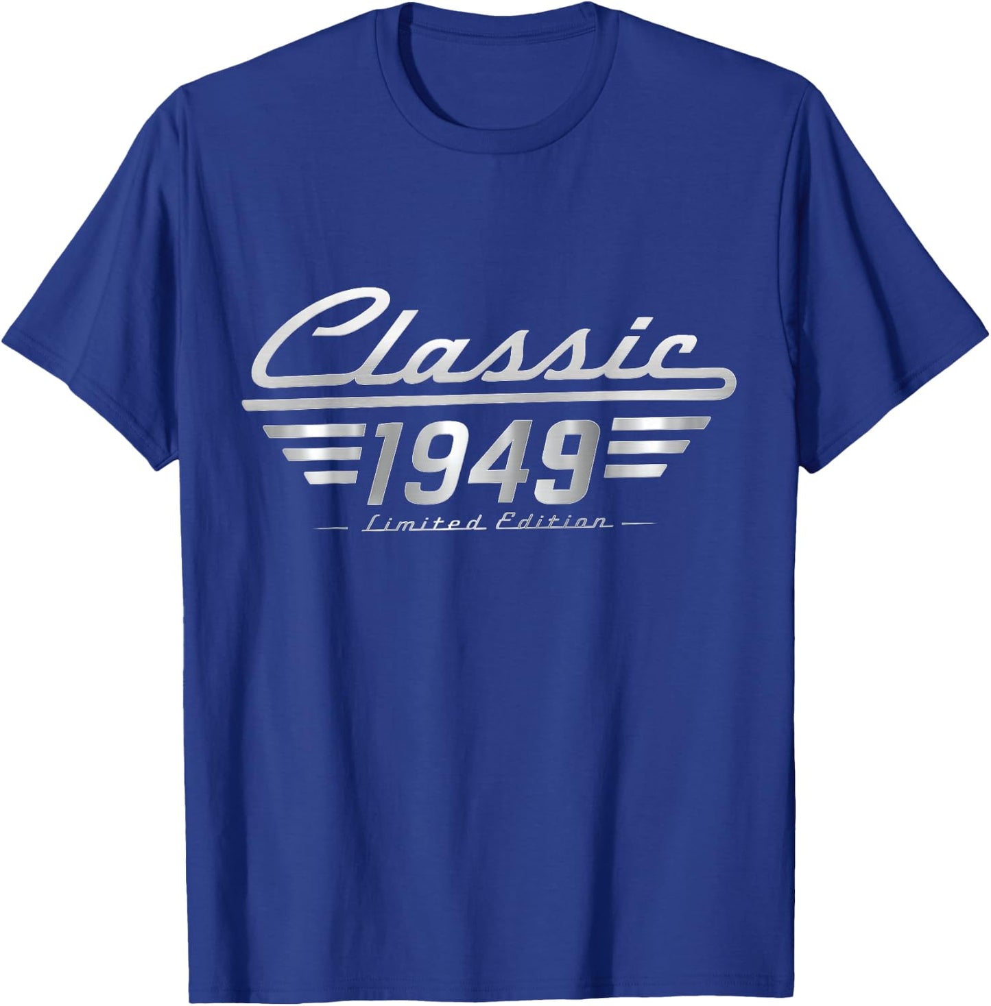 Classic 1949 Limited Edition Vintage Car Birthday T-Shirt - T-Shirt | Royal
