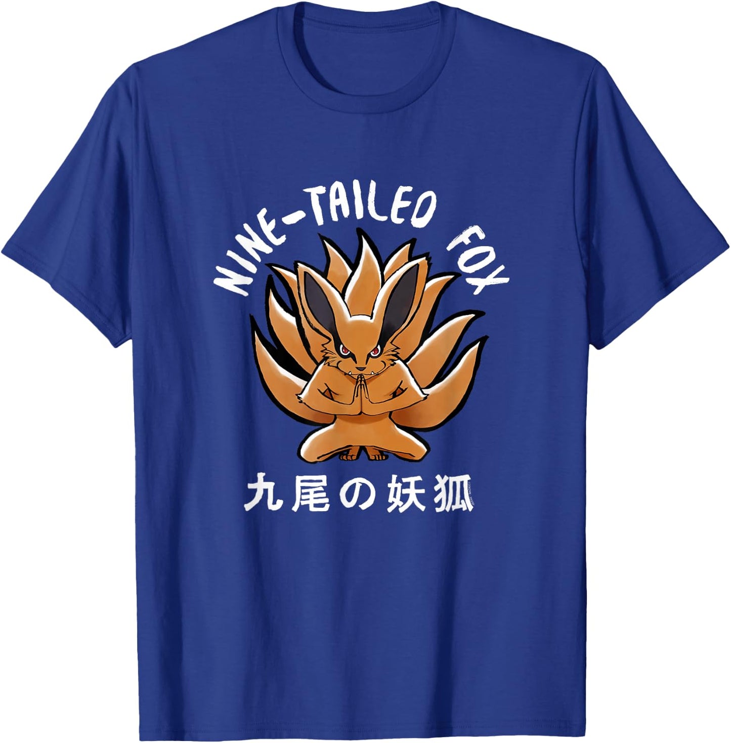 Naruto Shippuden Nine Tailed Fox Anime T-Shirt - T-Shirt | Royal