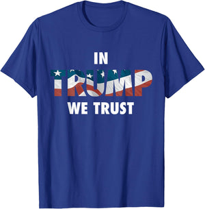 In TRUMP We Trust T-Shirt - T-Shirt | Royal