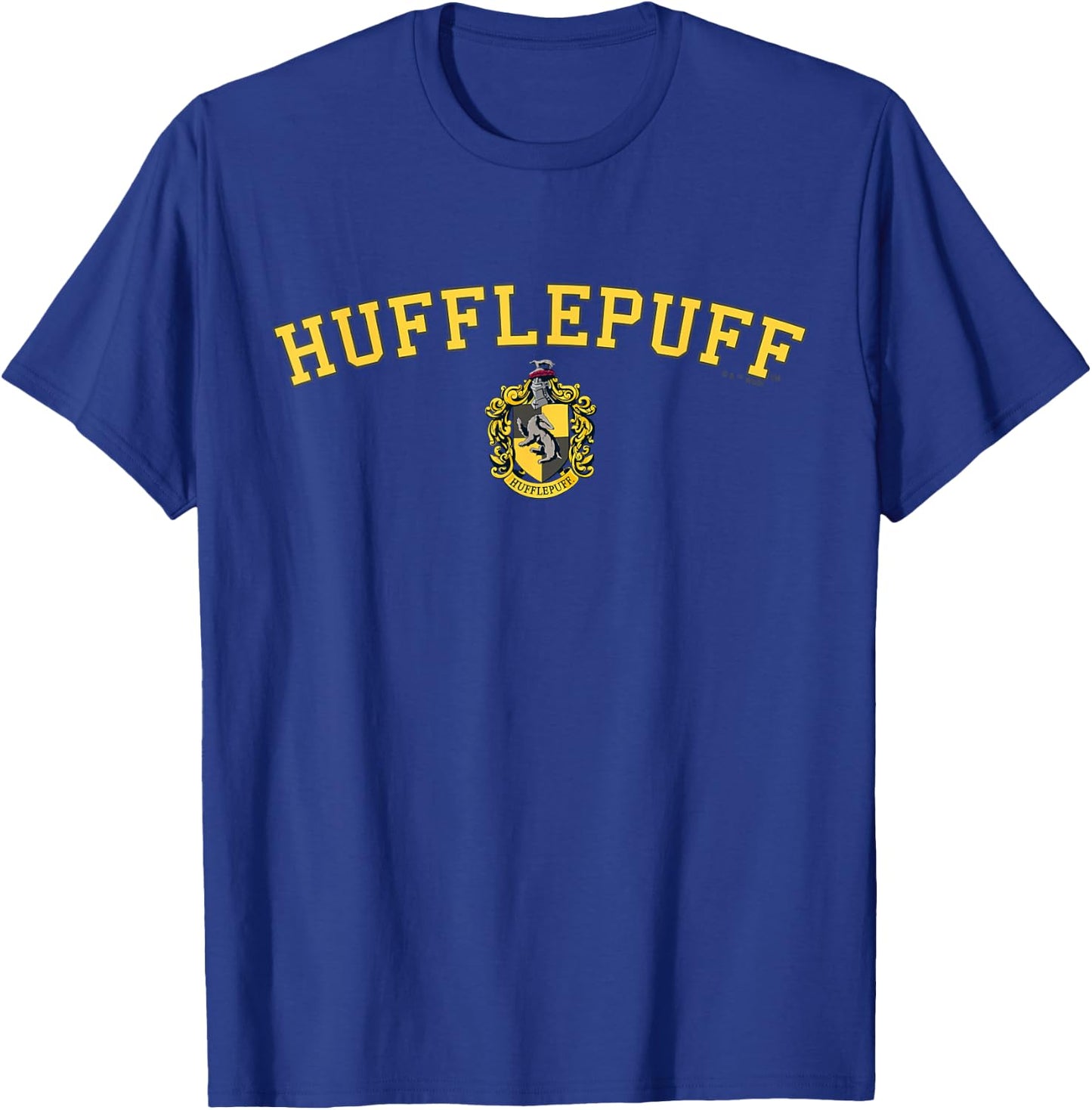 Harry Potter Hufflepuff Arc Small Crest T-Shirt - T-Shirt | Royal