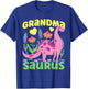 Grandma Saurus Dinosaur for Funny Grandmother T-Shirt - T-Shirt | Royal