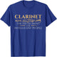 Clarinet The Instrument For Intelligent People - Clarinetist T-Shirt - T-Shirt | Royal