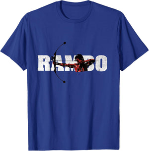 Rambo Compound Bow , gray T-Shirt - T-Shirt | Royal