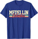 Medellin Colombia Travel Souvenir Retro Gift T-Shirt - T-Shirt | Royal