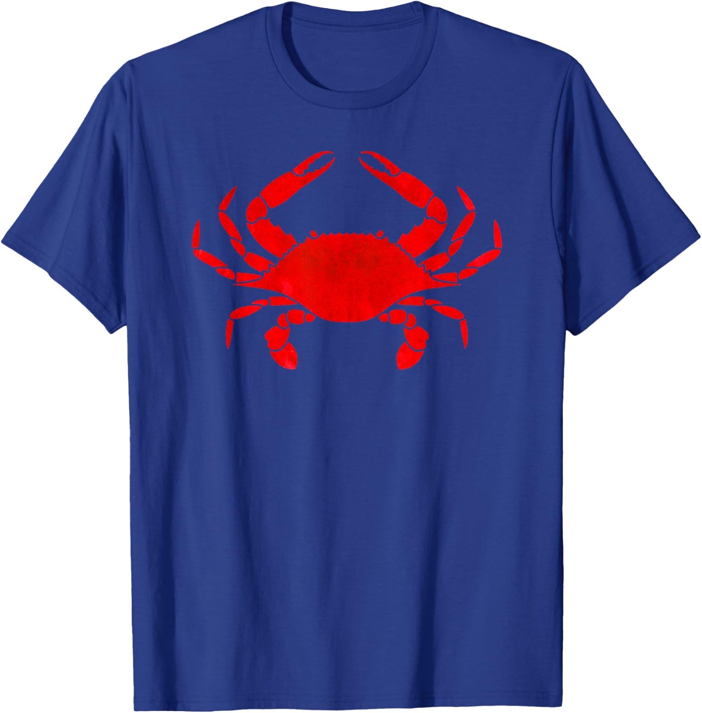 Retro Maryland Crab Eating Shirt Vintage Men Women Souvenir T-Shirt - T-Shirt | Royal