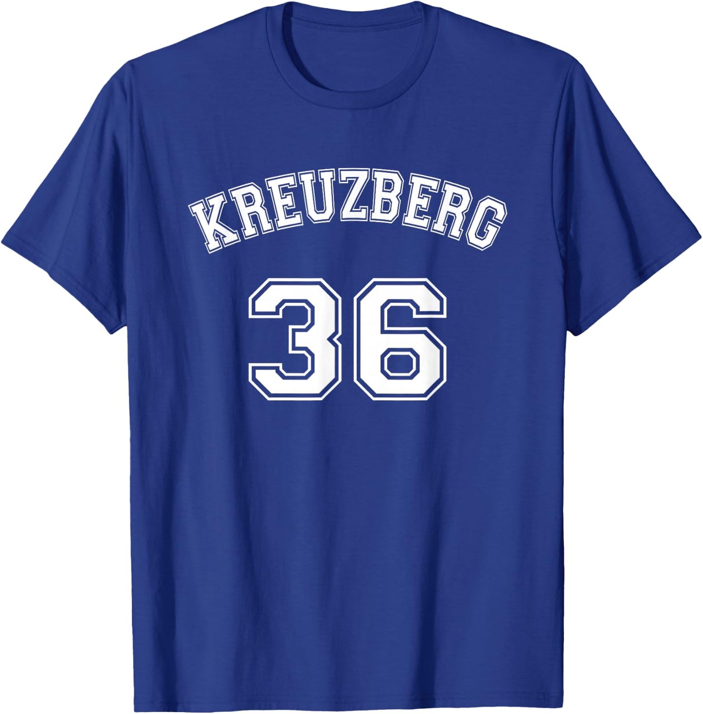 Kreuzberg 36 - Schwarzes Nostalgie Design Berliner Bezirk T-Shirt - T-Shirt | Royal