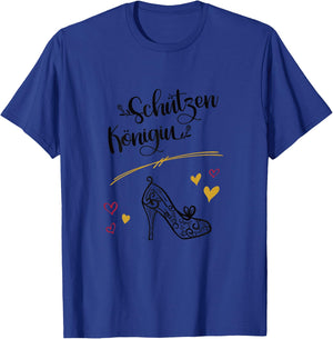 Königin Schützenfest Schützenkönigin Verein Schützenkönig T-Shirt - T-Shirt | Royal