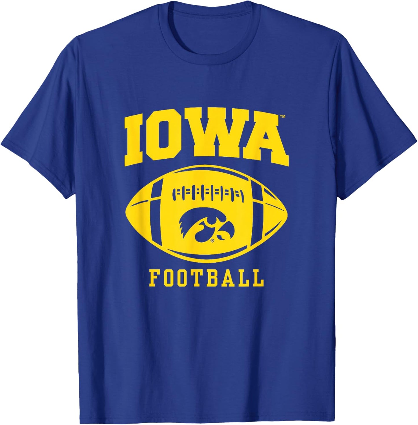 Iowa Hawkeyes | Official NCAA Merch | OCIMPIO004 T-Shirt - T-Shirt | Royal