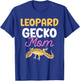 Leopard Gecko Mom Owner Geckos Lizard Leopard Gecko Mother T-Shirt - T-Shirt | Royal