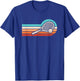 Retro Tennis Racket Tennis Ball Tennis Lover Men Women Kids T-Shirt - T-Shirt | Royal