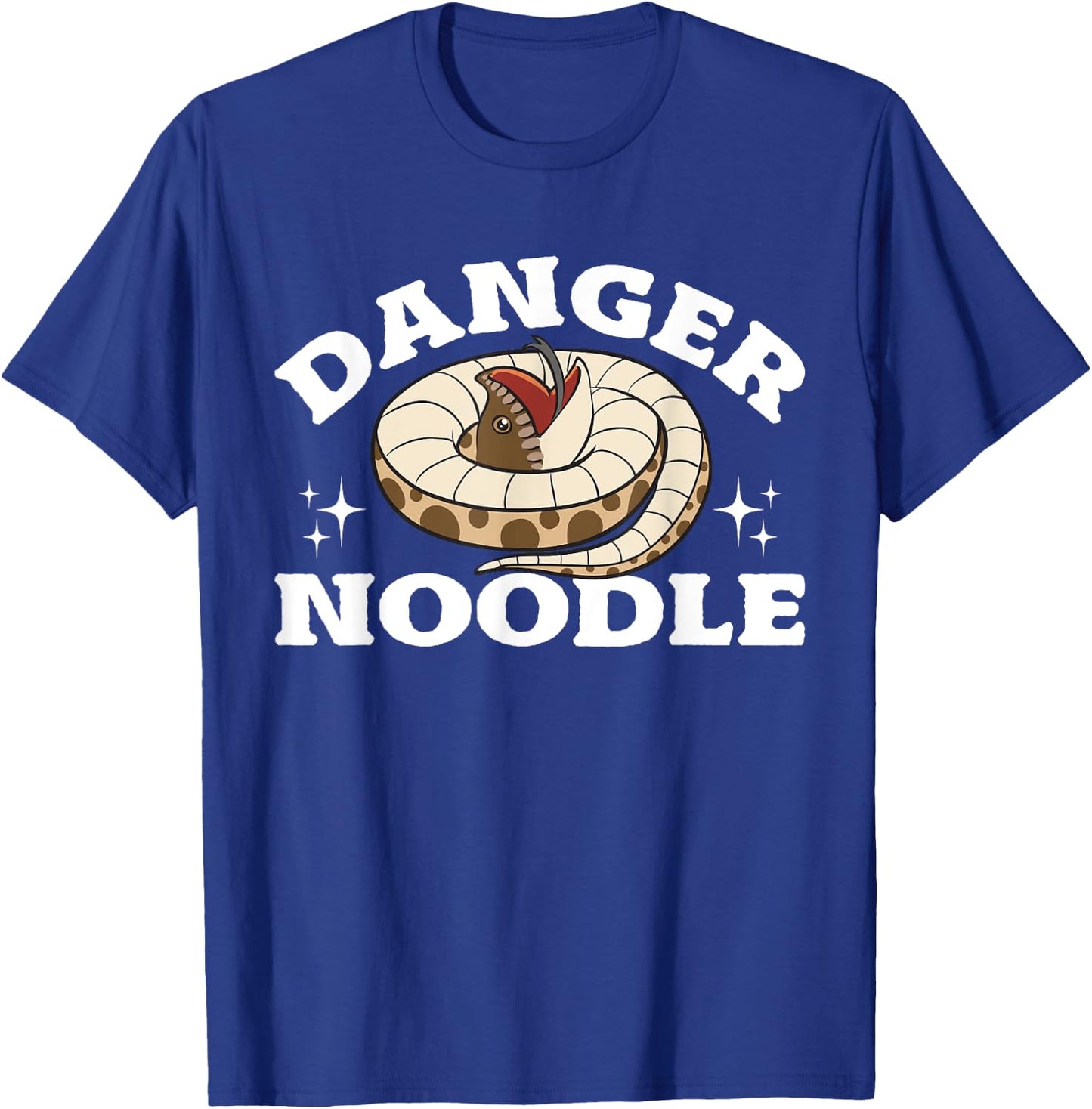 Hognose Snake Danger Noodle Pet Reptile Hognose Snake T-Shirt - T-Shirt | Royal
