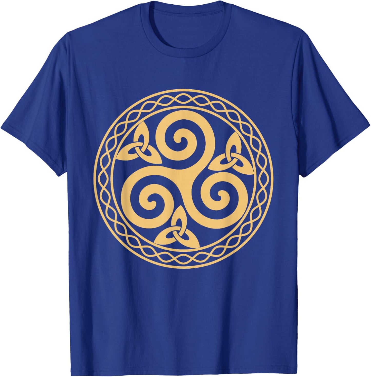 Triskèle Trinität Spirituell Symbol Erde Sonne Mond Natur T-Shirt - T-Shirt | Royal