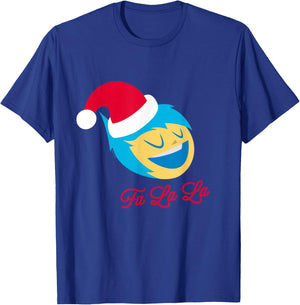 Disney and Pixar’s Inside Out 2 Christmas Fa La La Santa Joy T-Shirt - T-Shirt | Royal