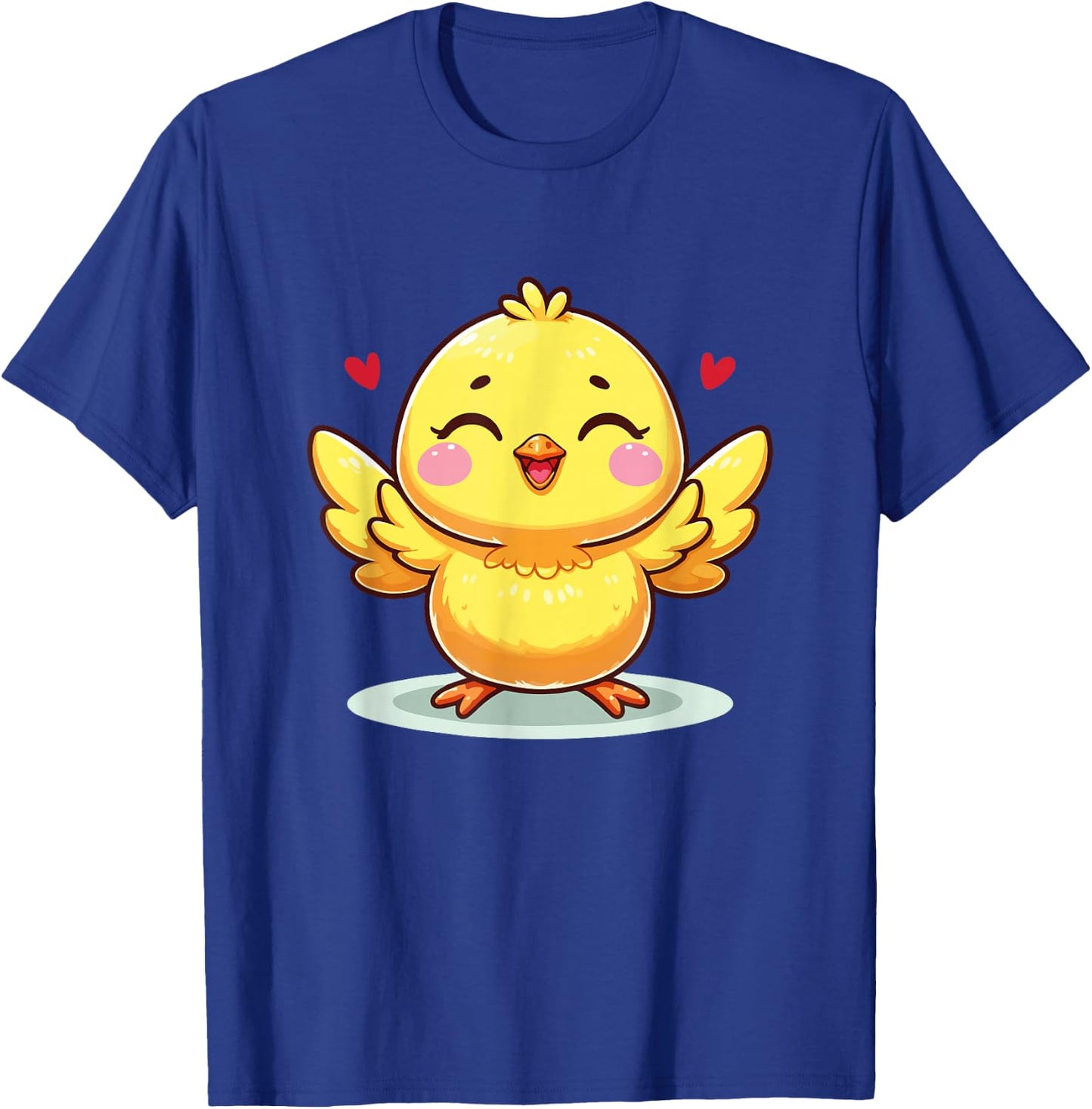 Cute Chick Farm , Black, S T-Shirt - T-Shirt | Royal
