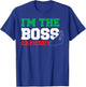 Chef: I'm The Boss Capiche? - Italian Sayings T-Shirt - T-Shirt | Royal