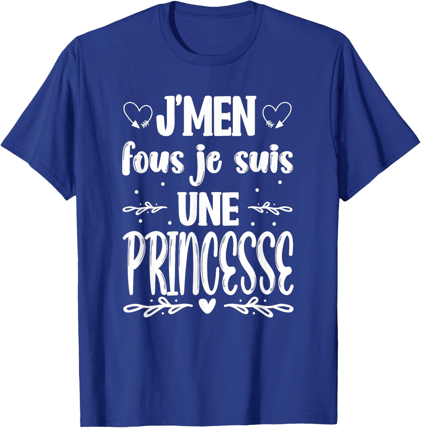 Women's Mother's Day Humour - Je suis une Princesse , Black, S T-Shirt - T-Shirt | Royal