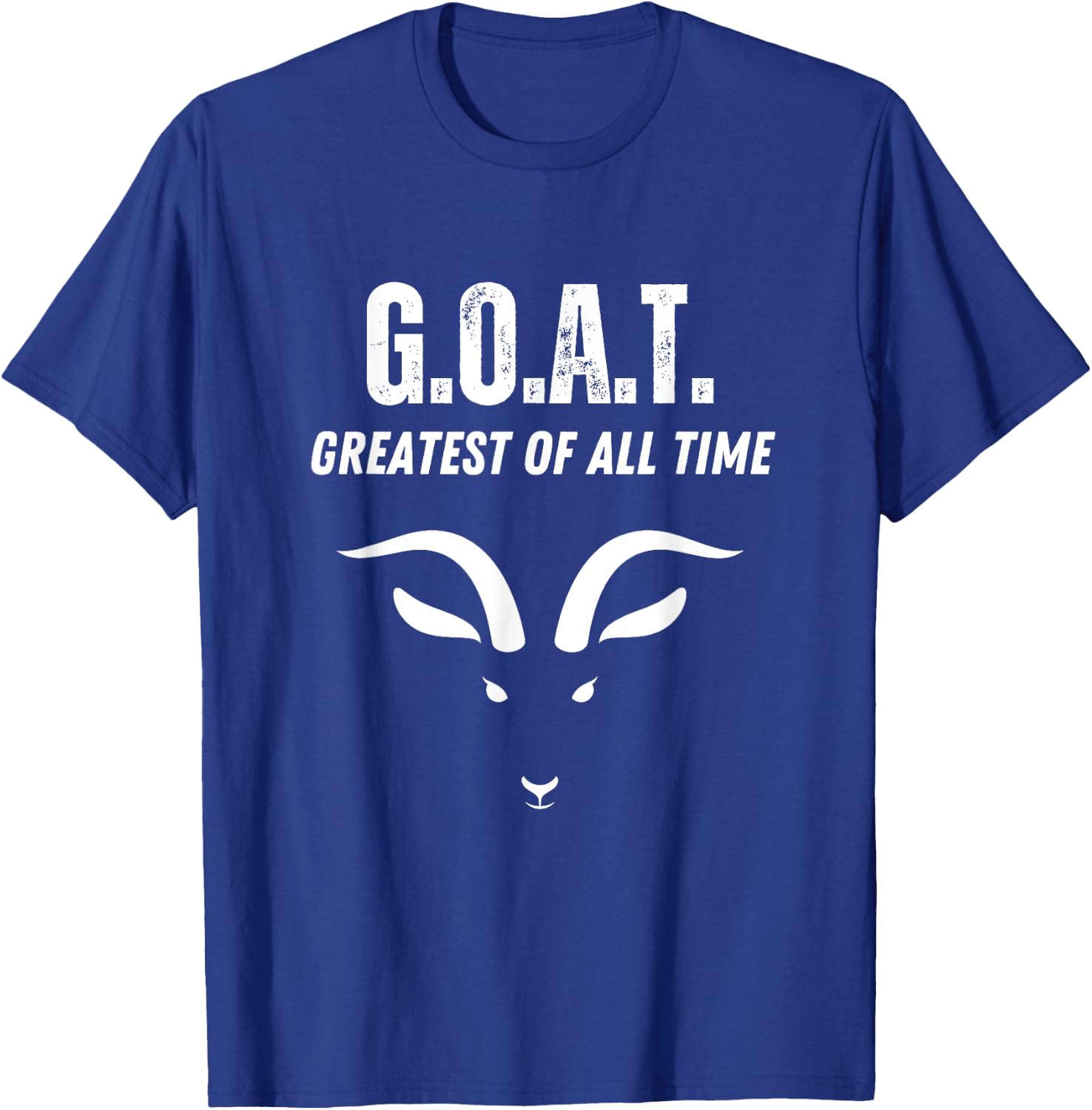 Goat Greatest of All Time Shirt Cool Goat T-Shirt - T-Shirt | Royal