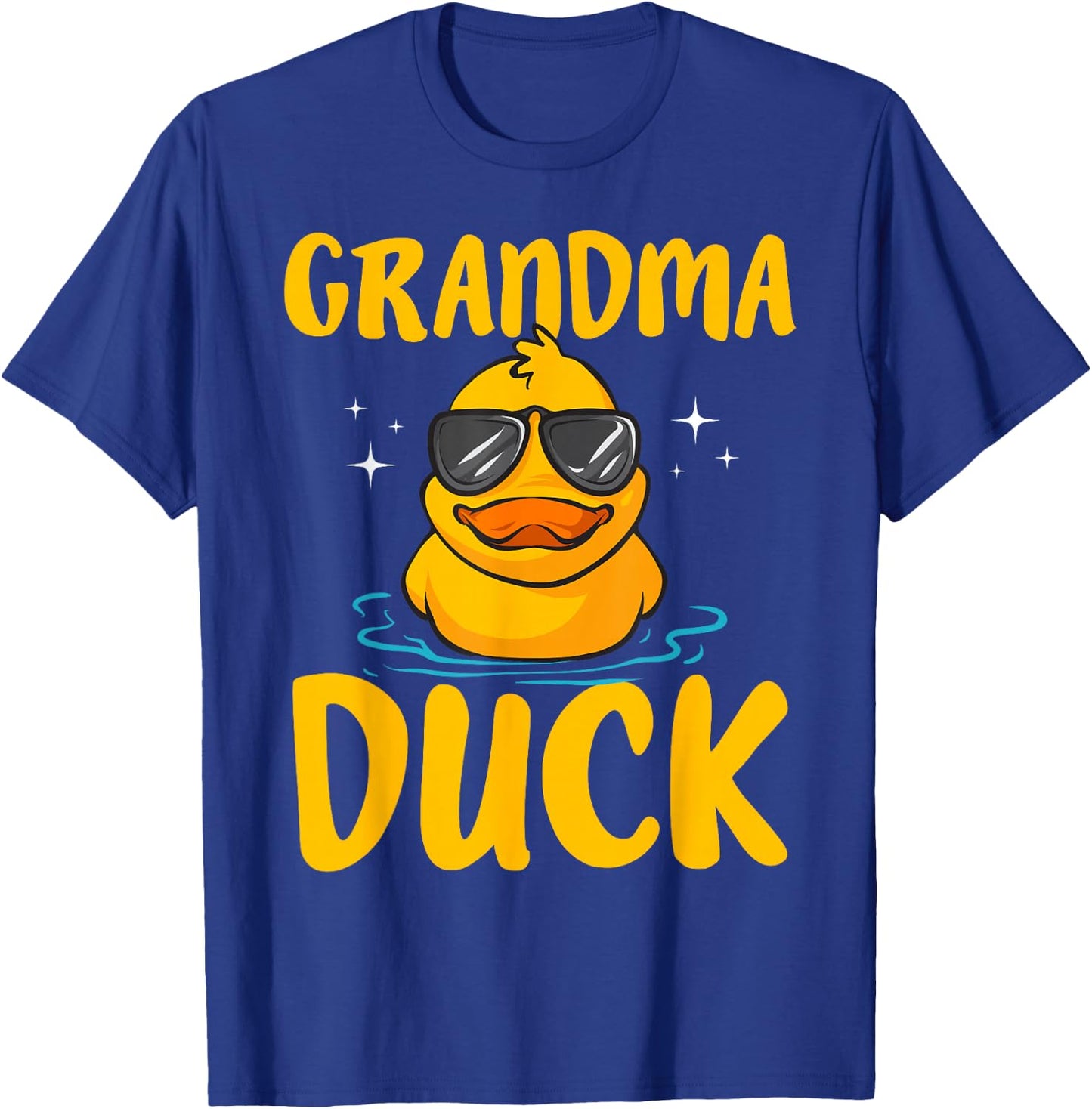 Rubber Duckies Grandma Duck Rubber Duck T-Shirt - T-Shirt | Royal